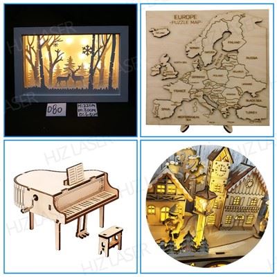 Cnc Laser Wood Cutting Machine